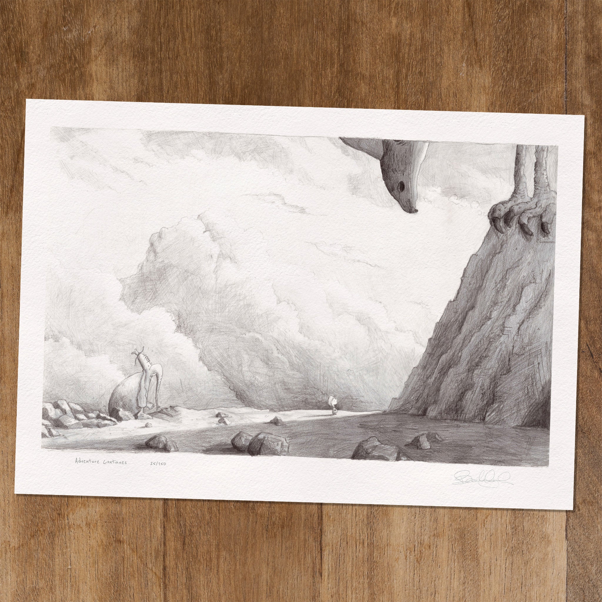 Adventure Continues - Limited Edition Art Print