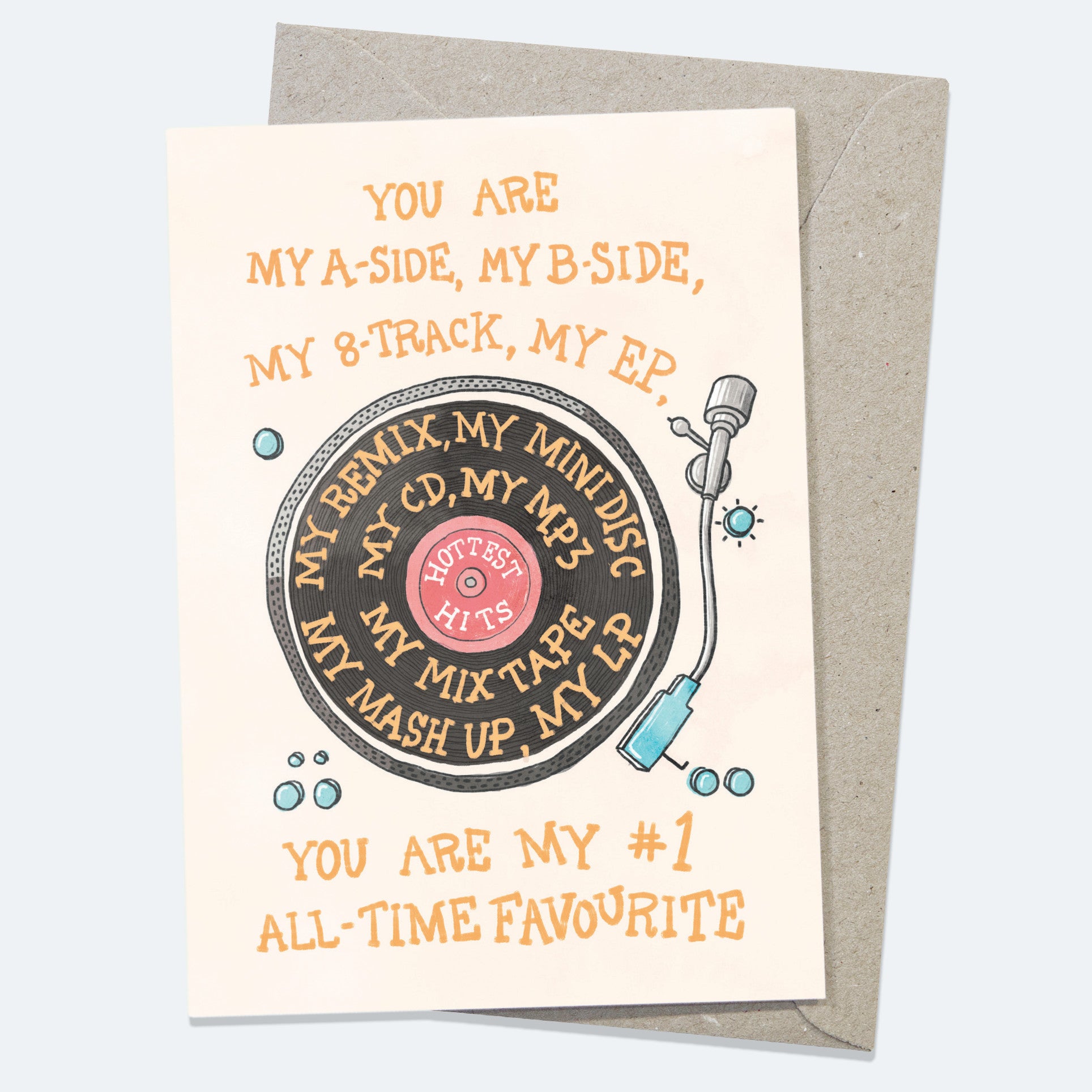 All-Time Favourite - Greeting Card