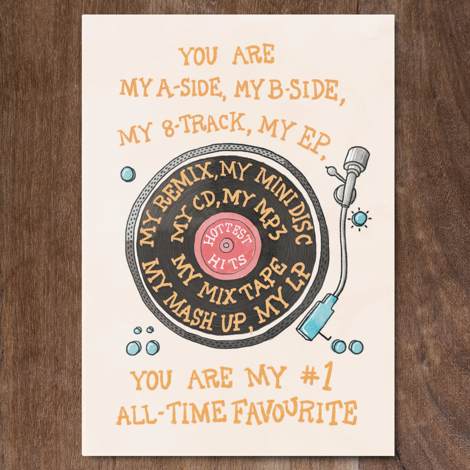 All-Time Favourite - Greeting Card