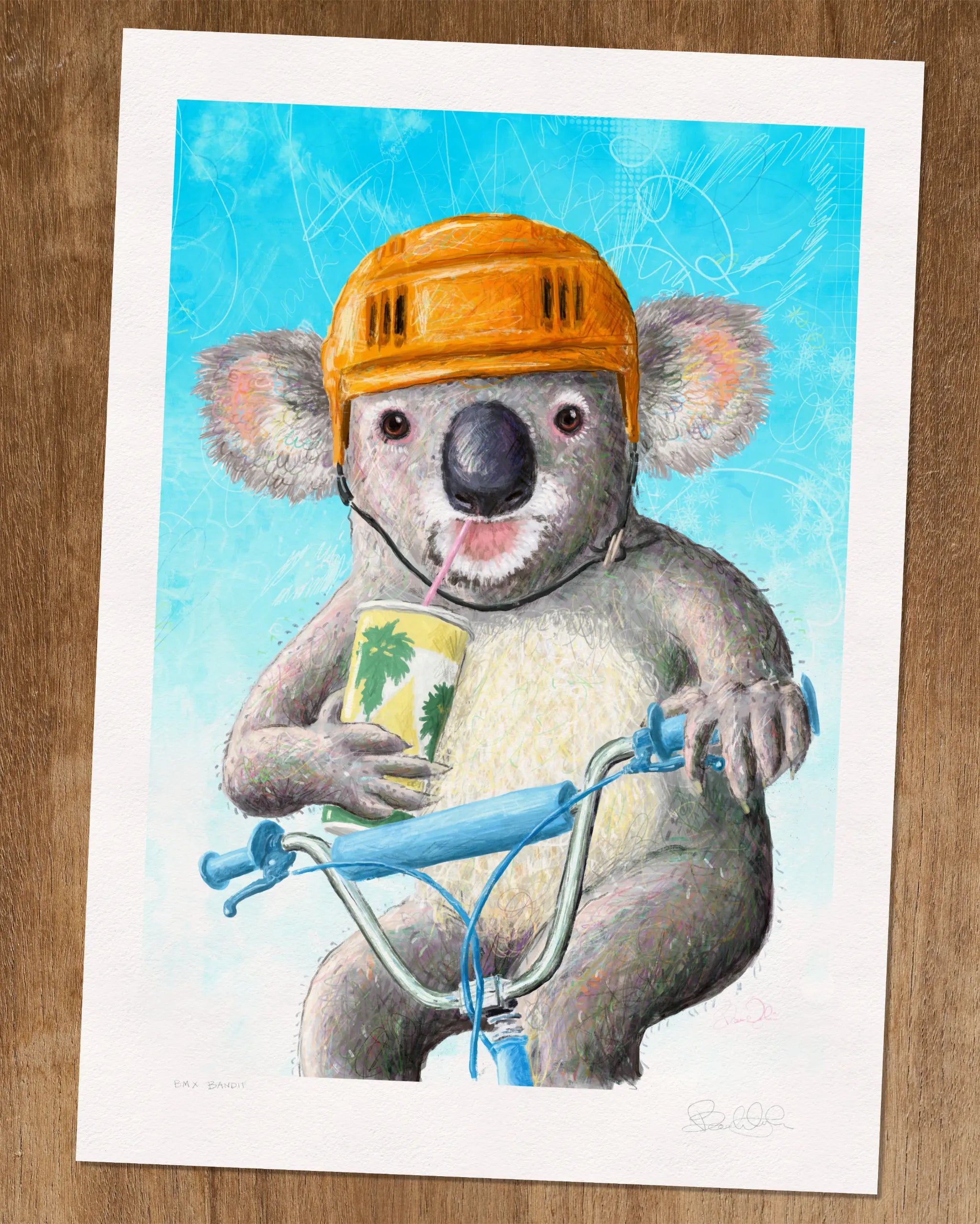 BMX Bandit - Art Print