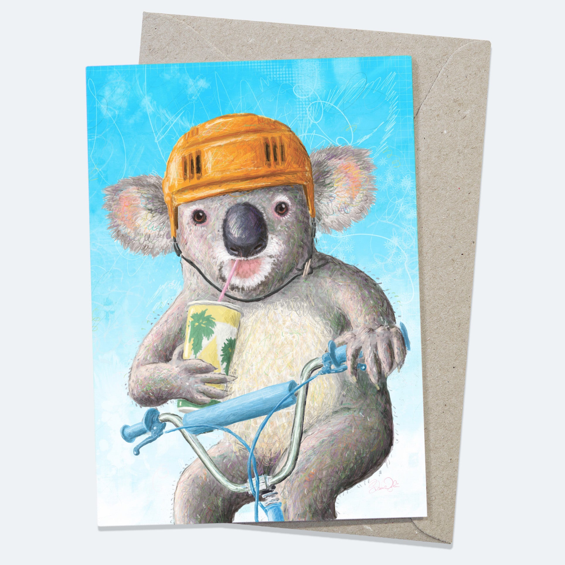 BMX Bandit - Greeting Card
