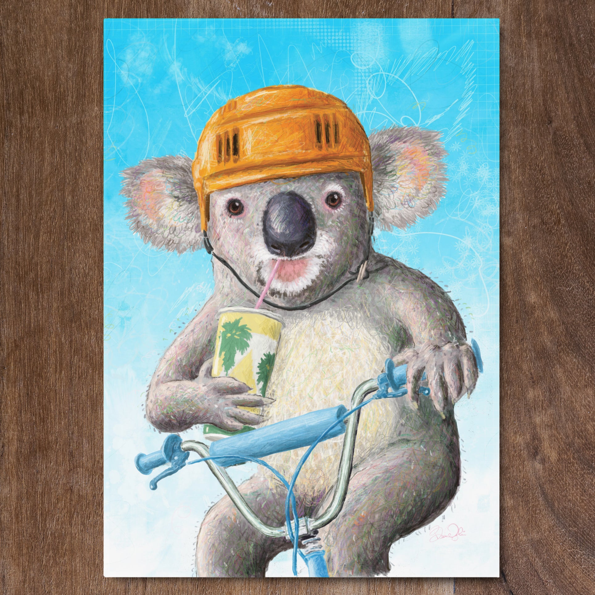 BMX Bandit - Greeting Card