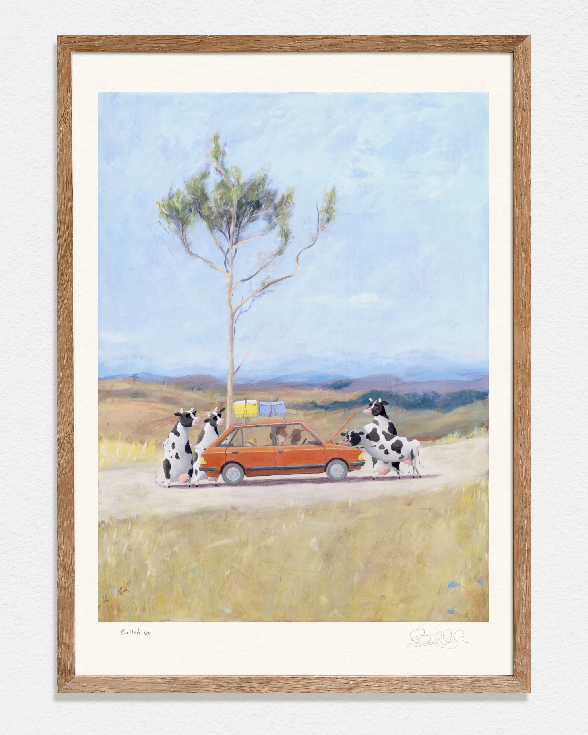 Bailed Up - Art Print