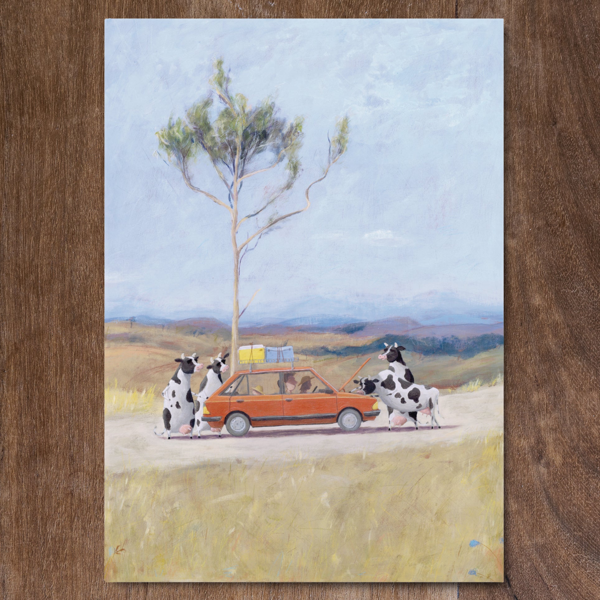 Bailed Up - Greeting Card