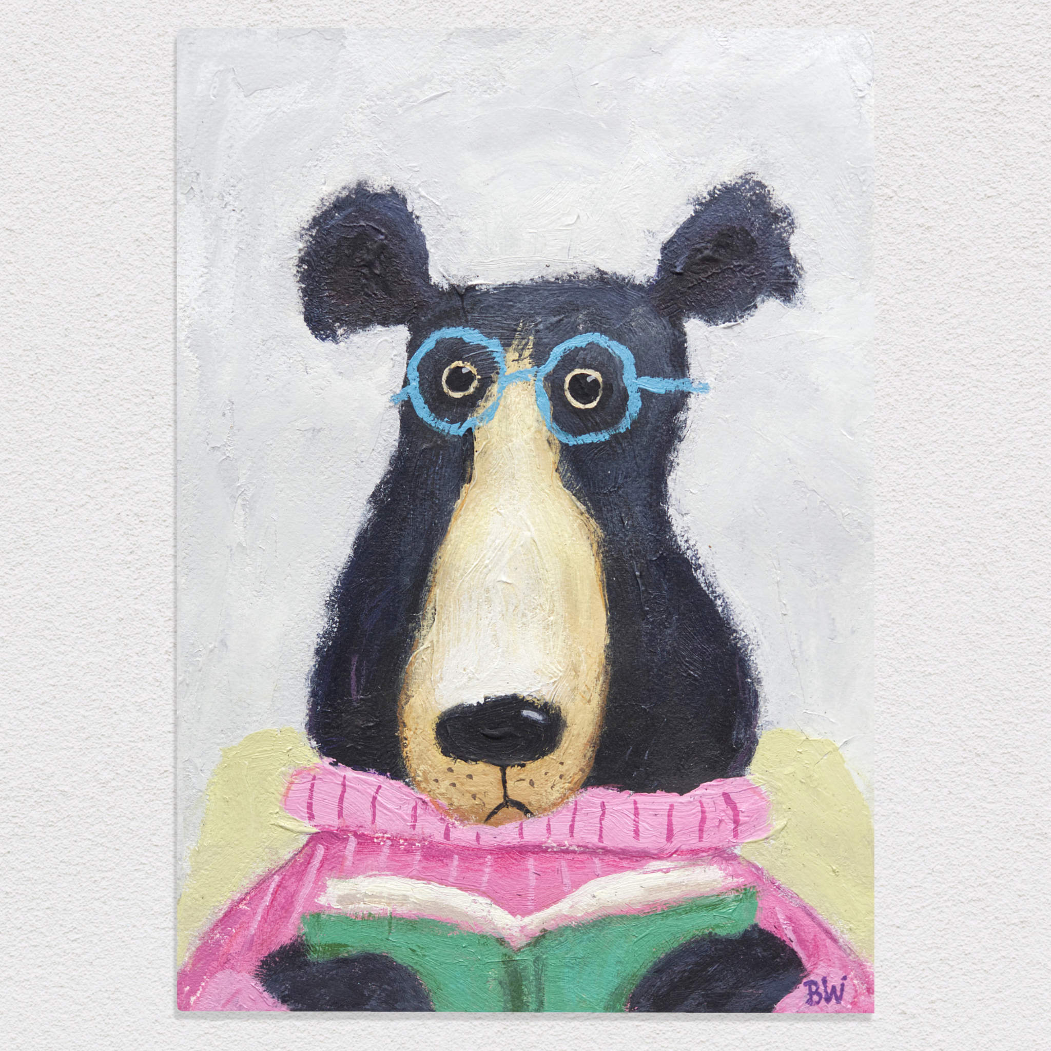 Bear Interrupted - Original Painting