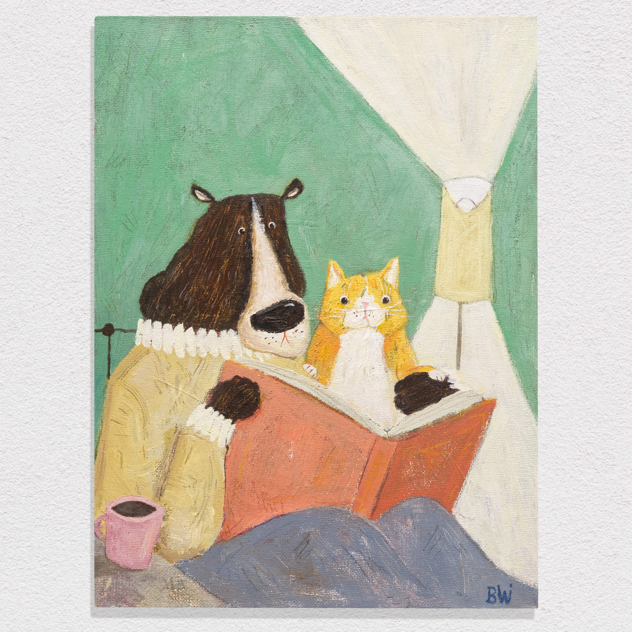 Bedtime Book - Original Painting