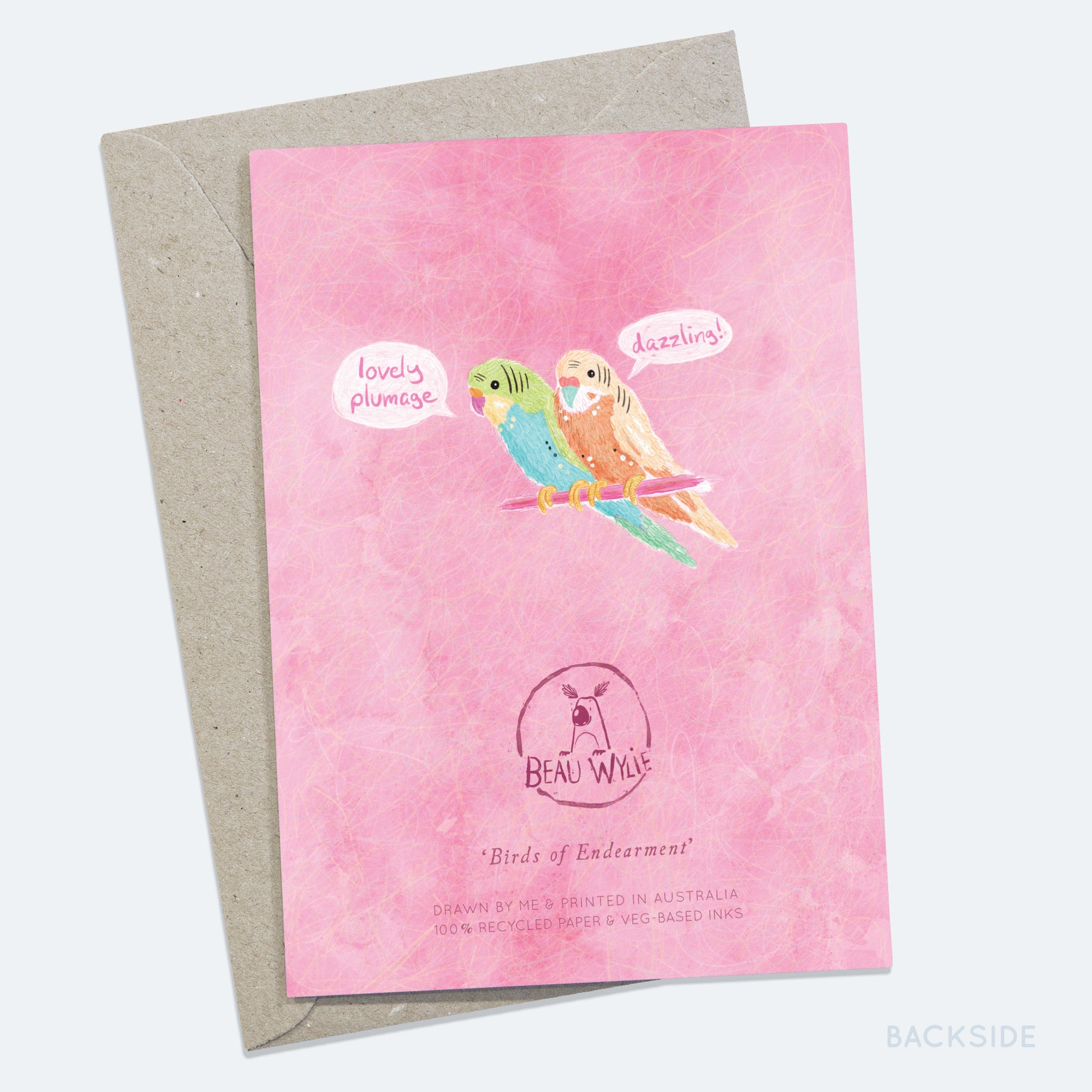 Birds of Endearment - Greeting Card