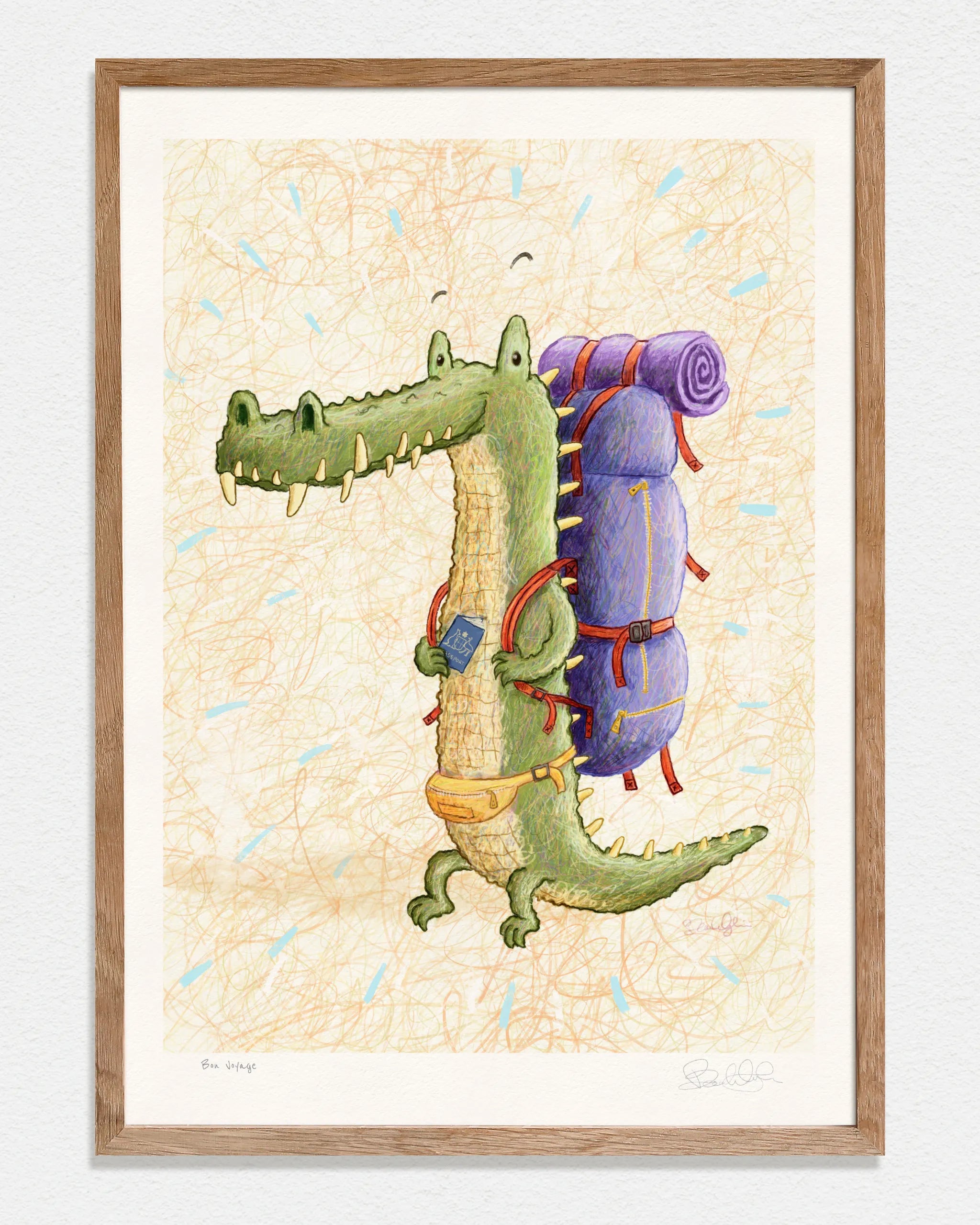 Bon Voyage - Art Print