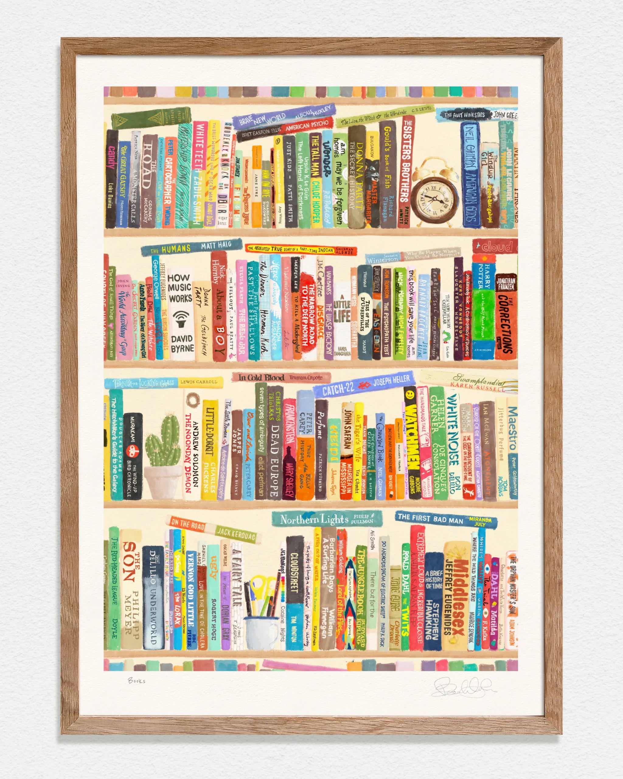 Books - Art Print