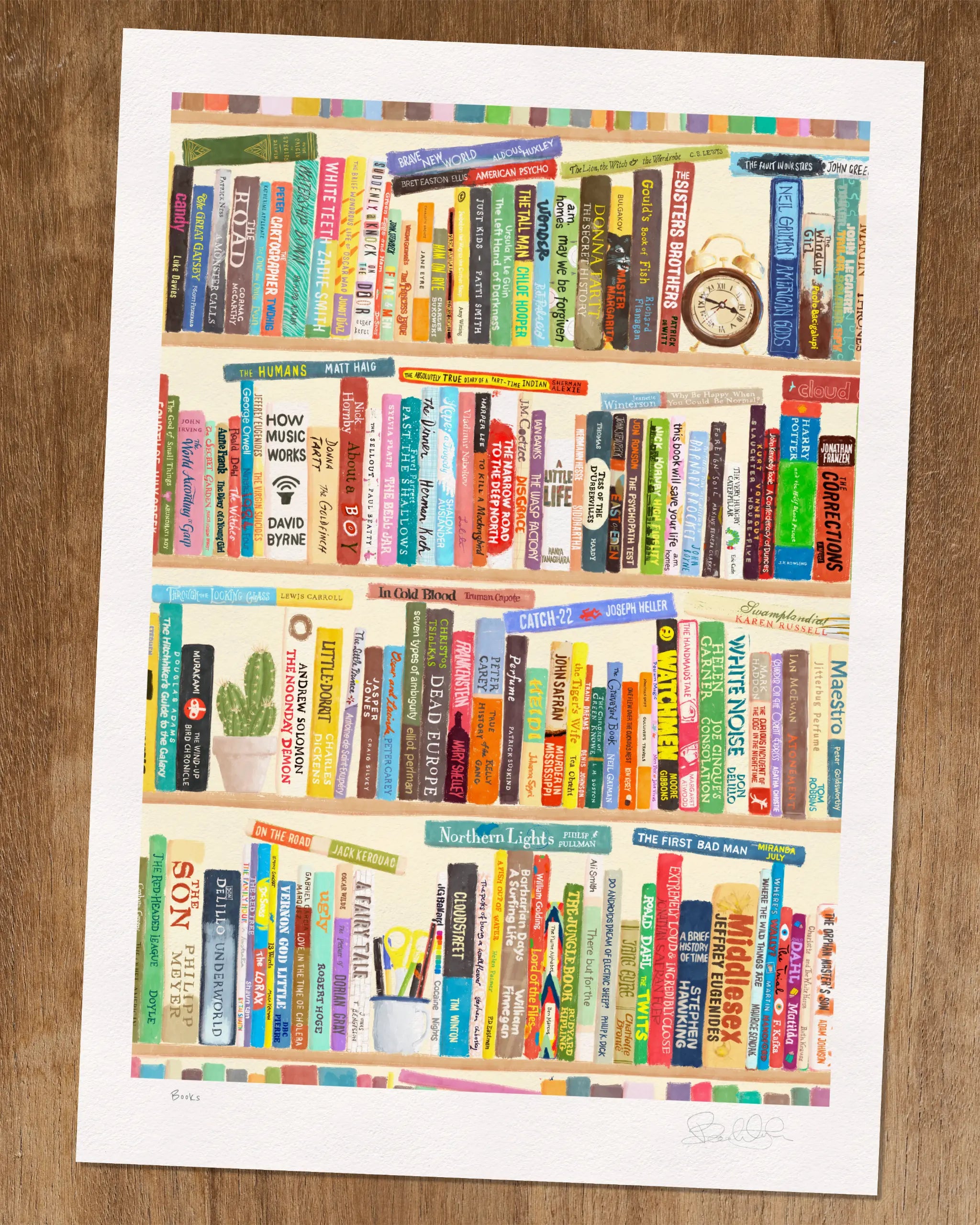 Books - Art Print