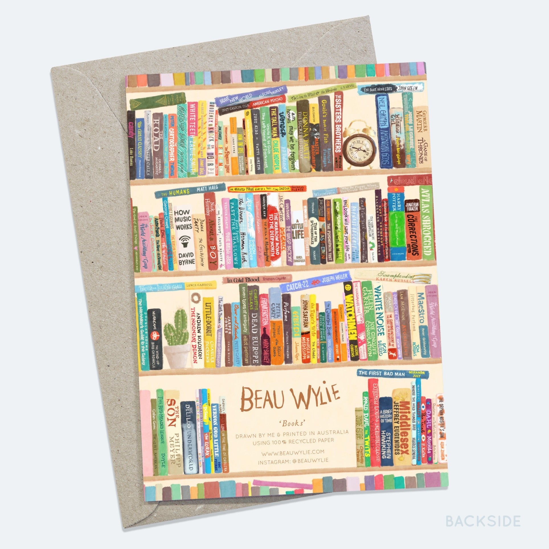 Books - Greeting Card
