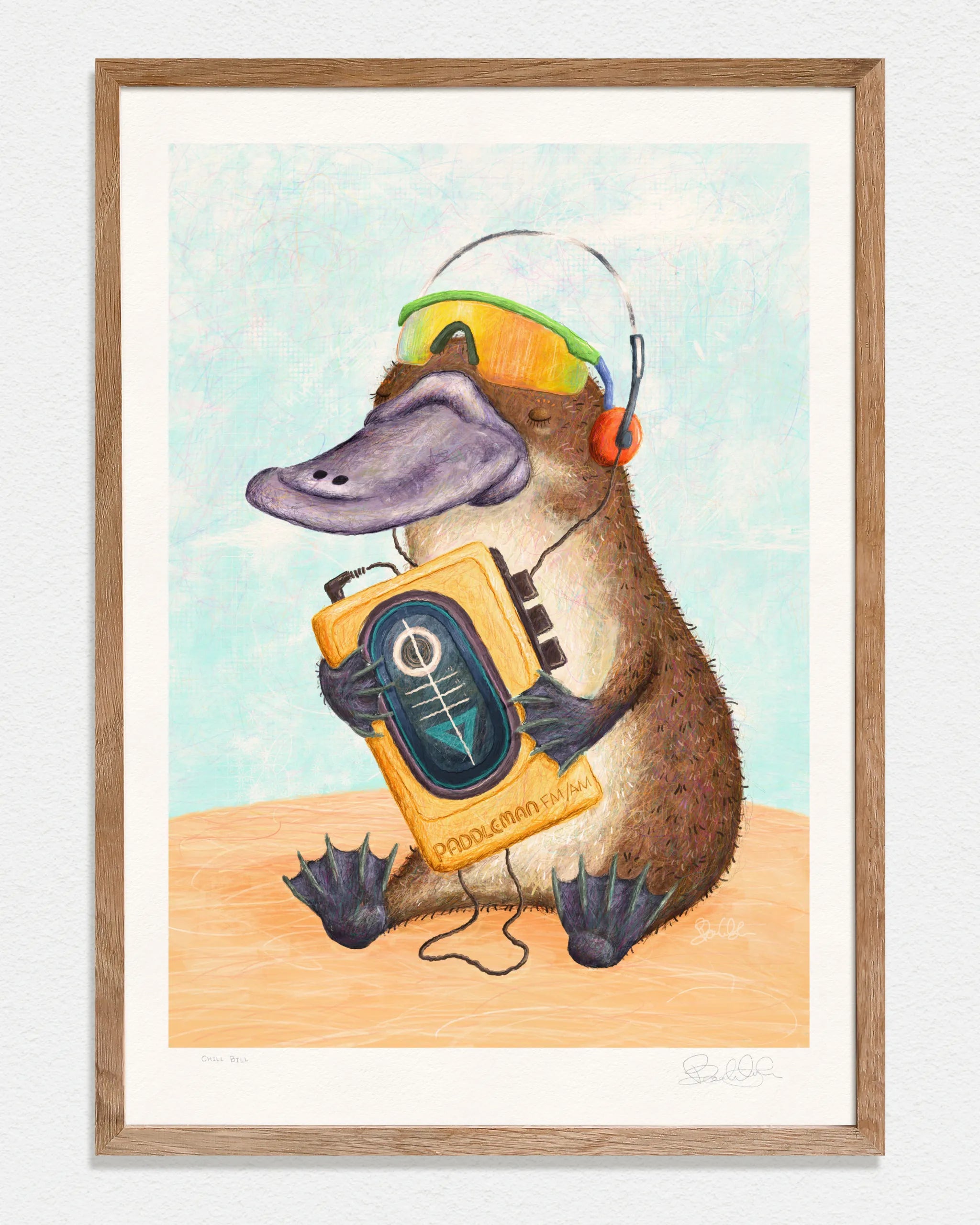 Chill Bill - Art Print