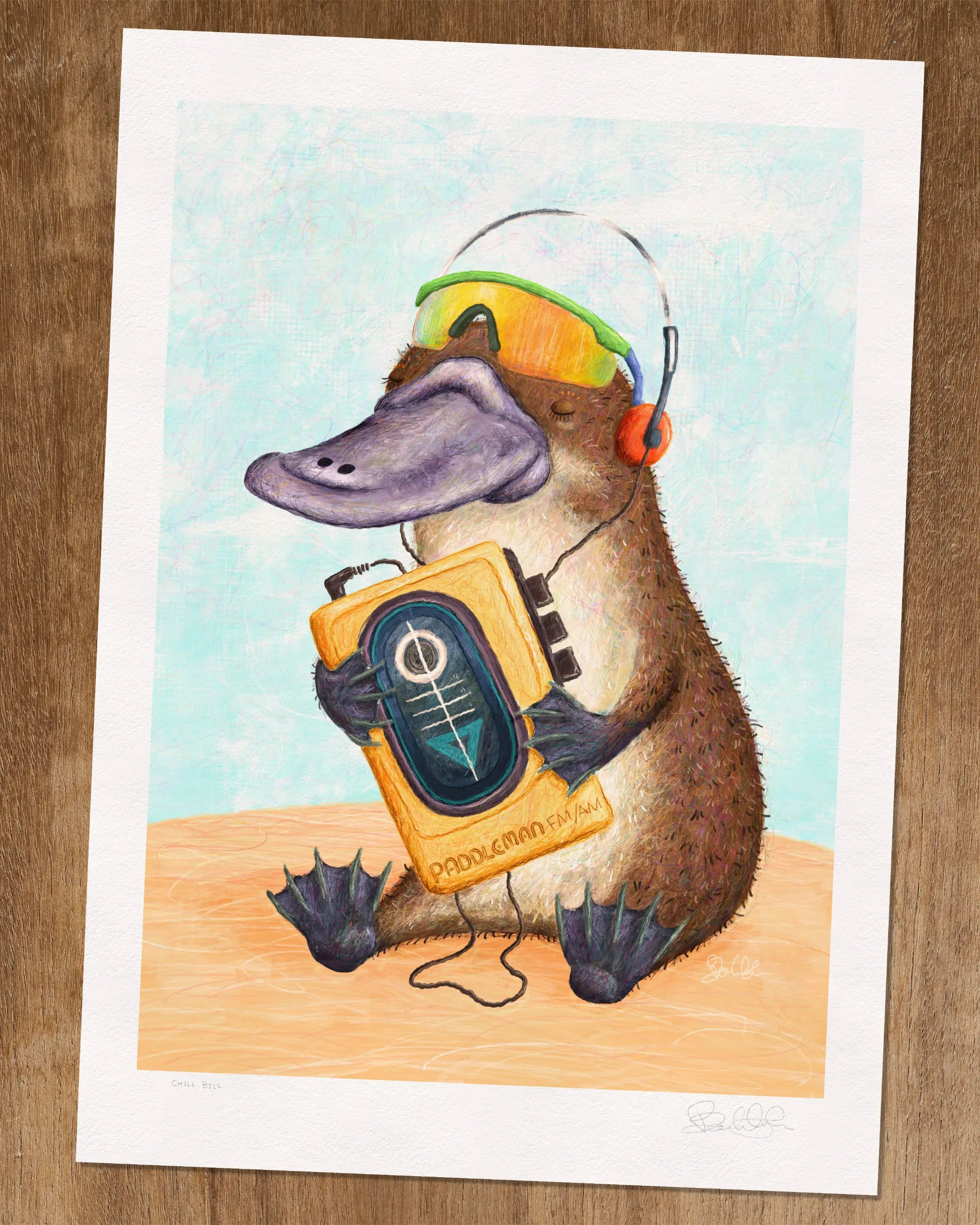 Chill Bill - Art Print