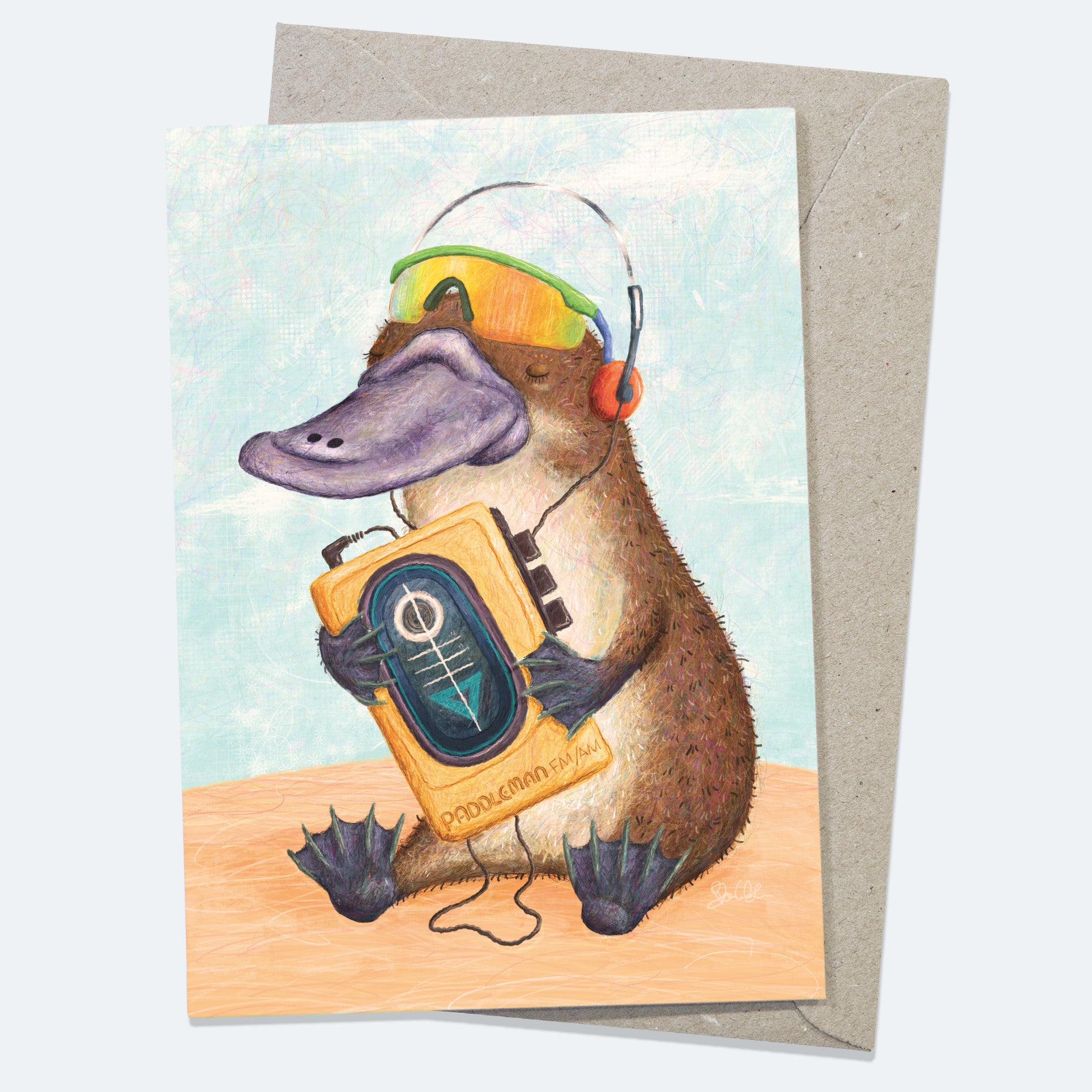 Chill Bill - Greeting Card