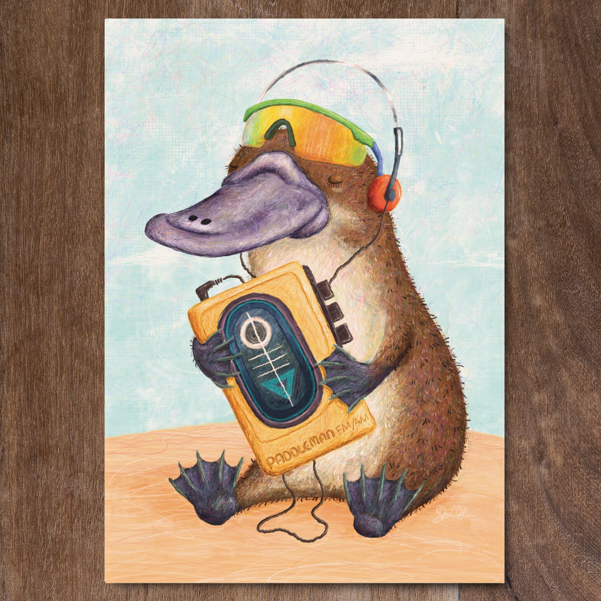 Chill Bill - Greeting Card