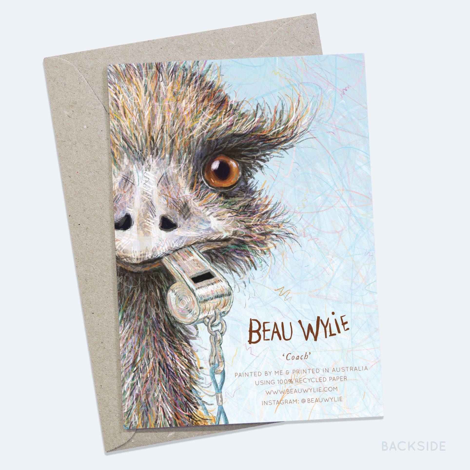 Coach - Greeting Card