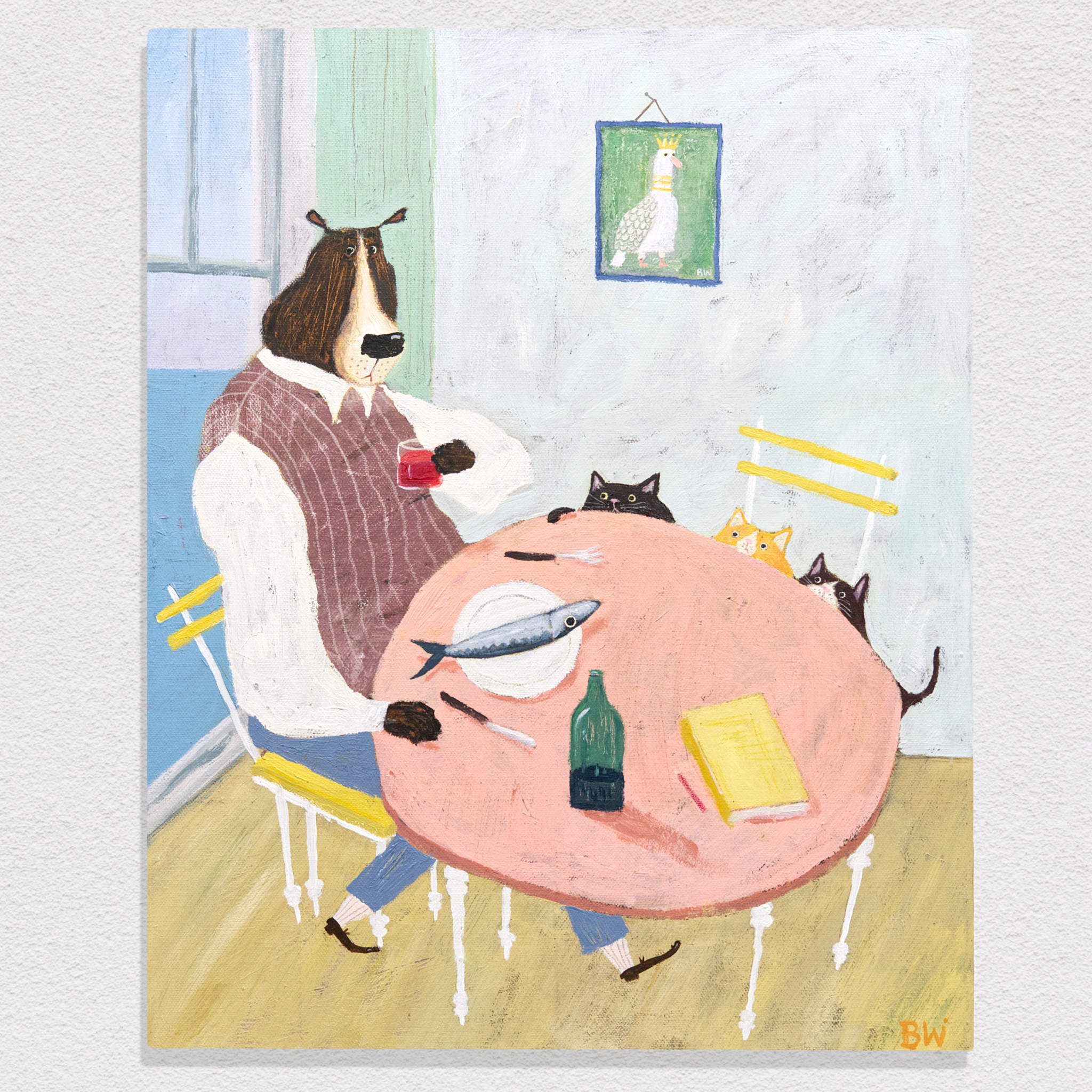 Dinner Guests - Original Painting