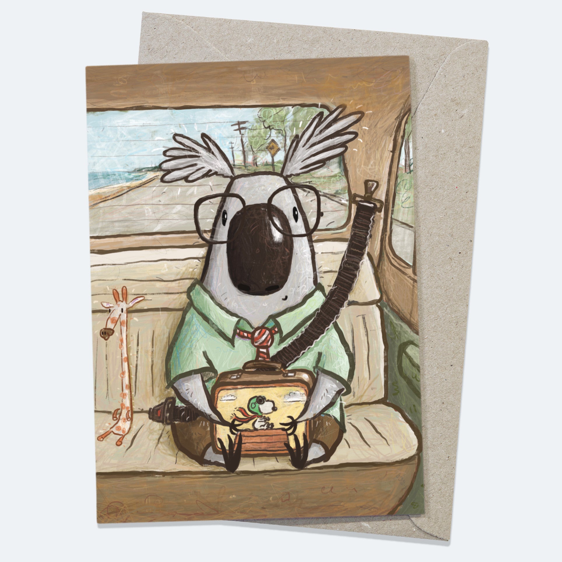 First Day - Greeting Card