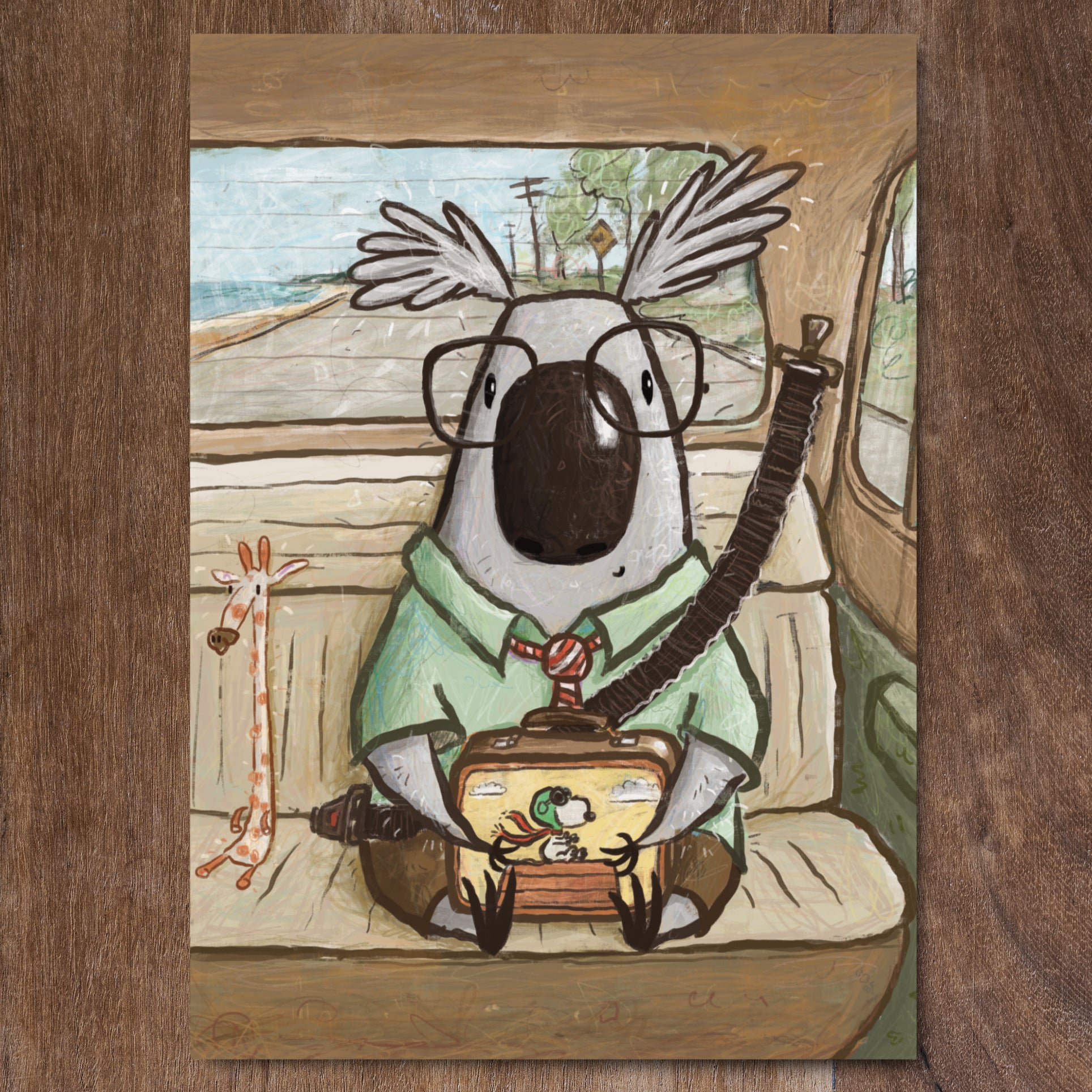 First Day - Greeting Card