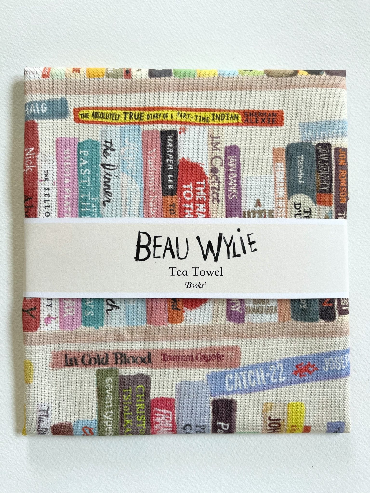 Books - Tea Towel