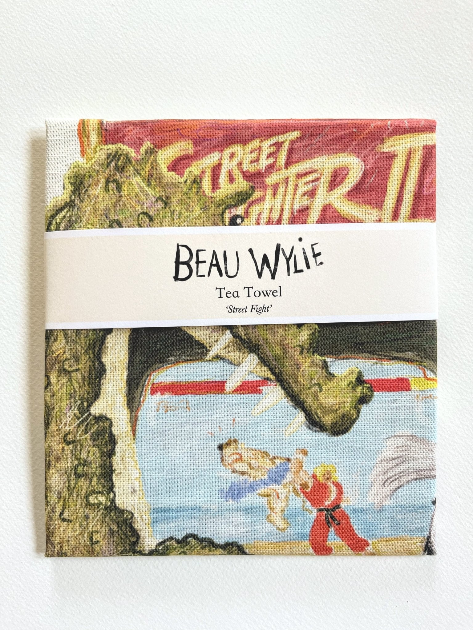 Street Fight - Tea Towel