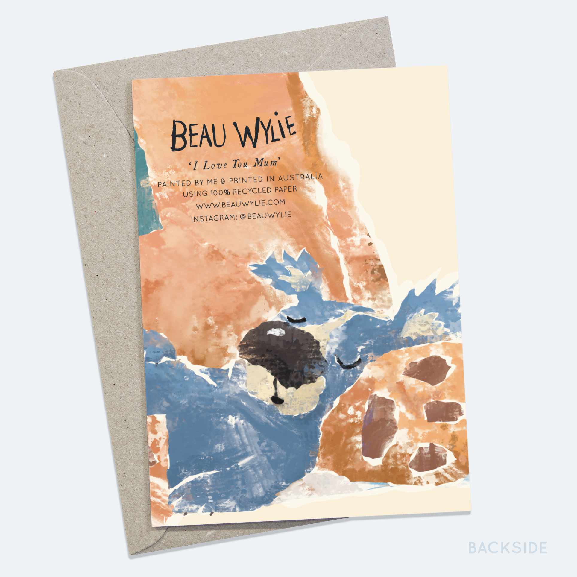 I Love You, Mum - Greeting Card