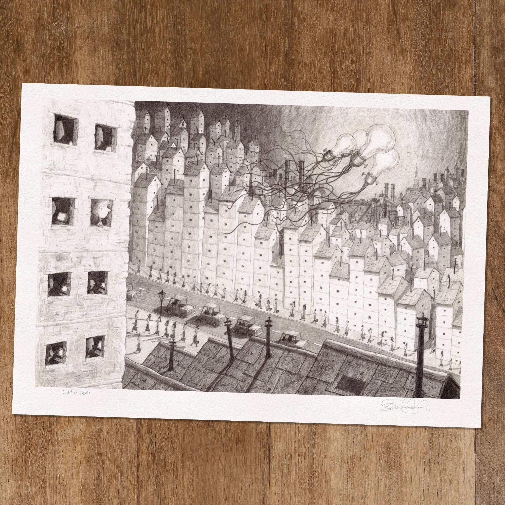 Jellyfish Lights - Limited Edition Art Print