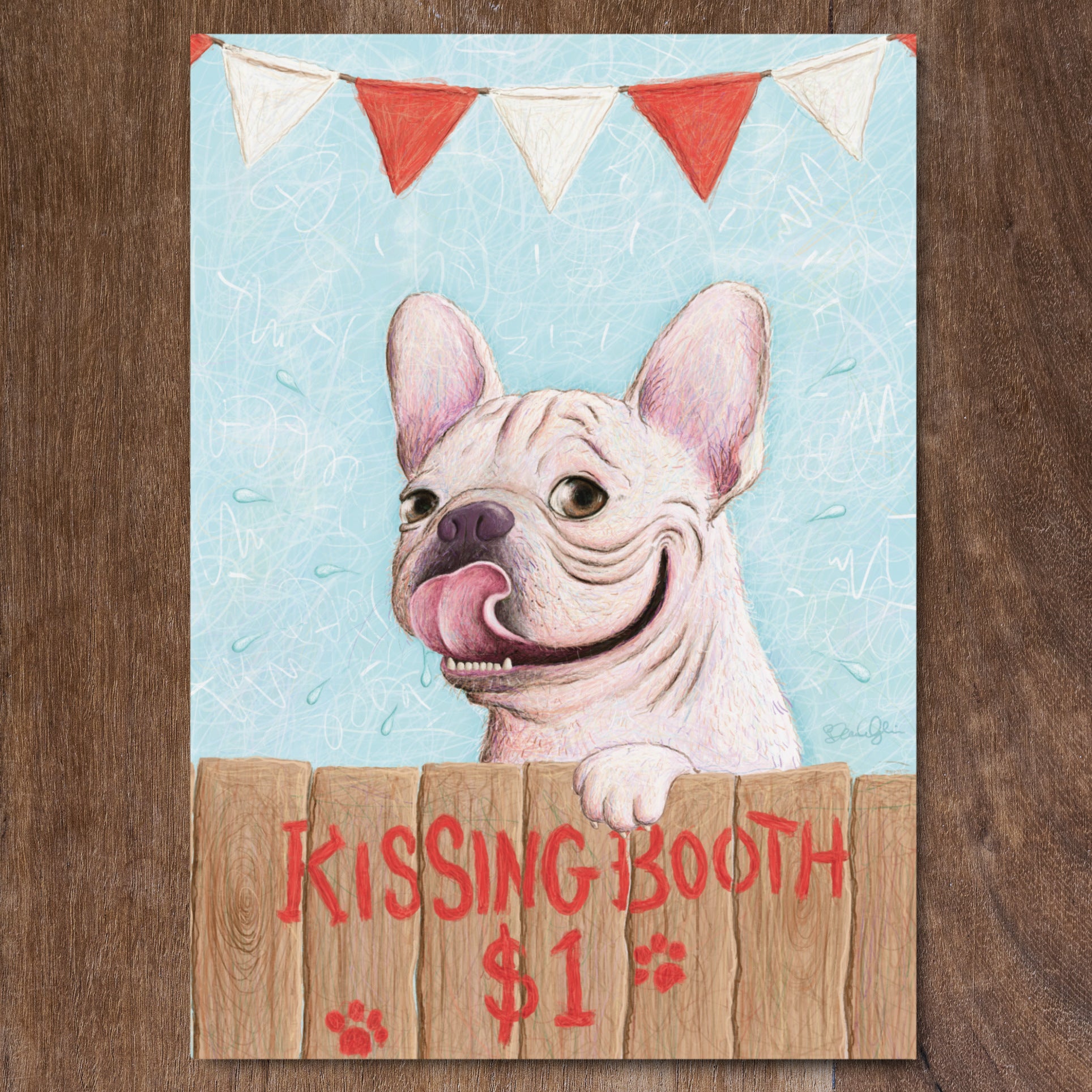Kissing Booth - Greeting Card