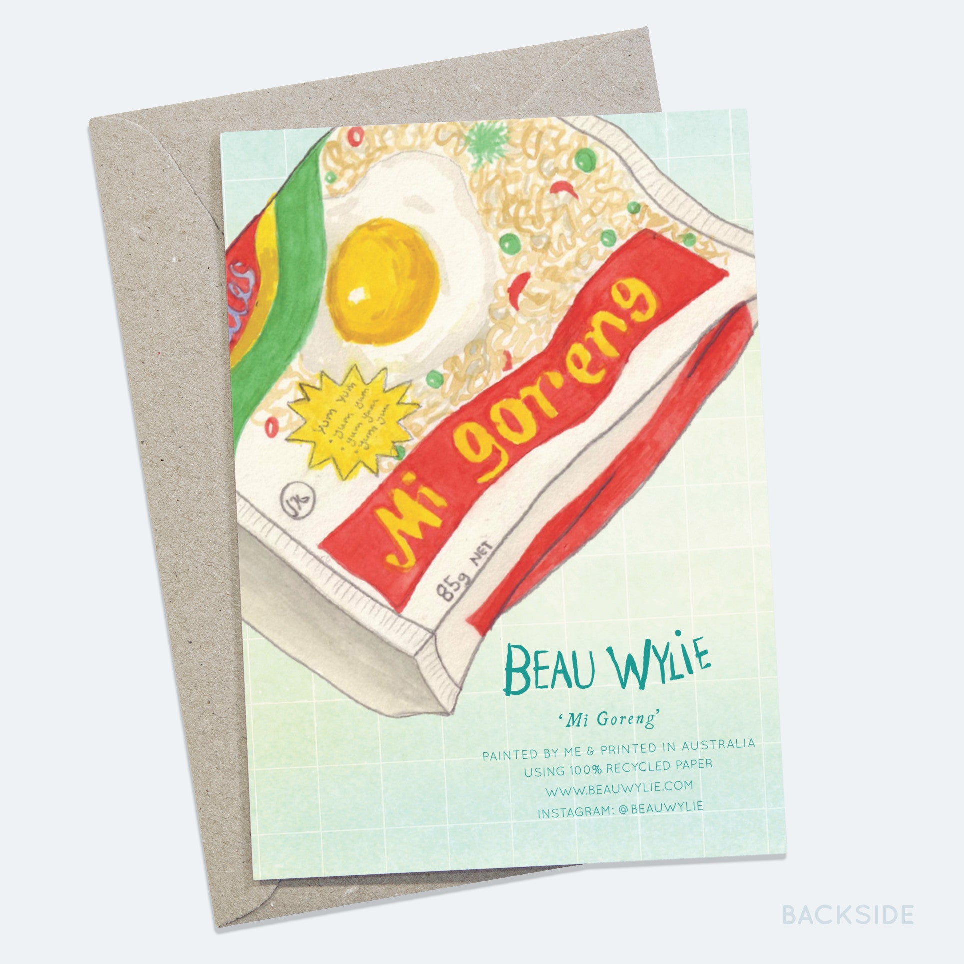 Mi Goreng - Greeting Card