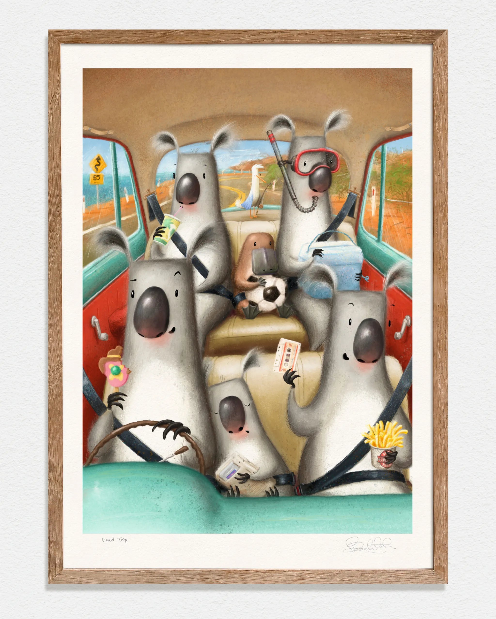 Roadtrip - Art Print