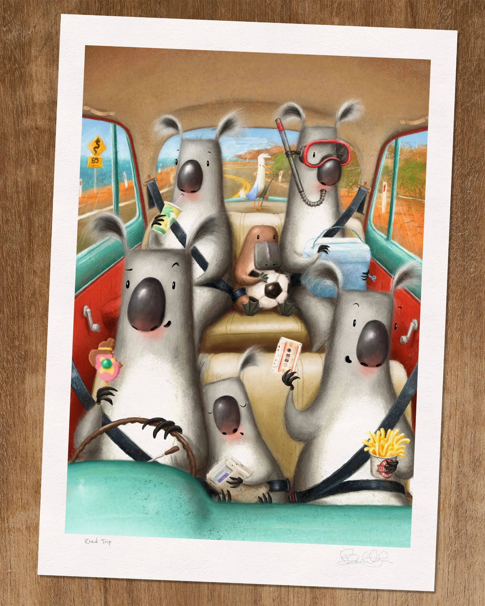 Roadtrip - Art Print