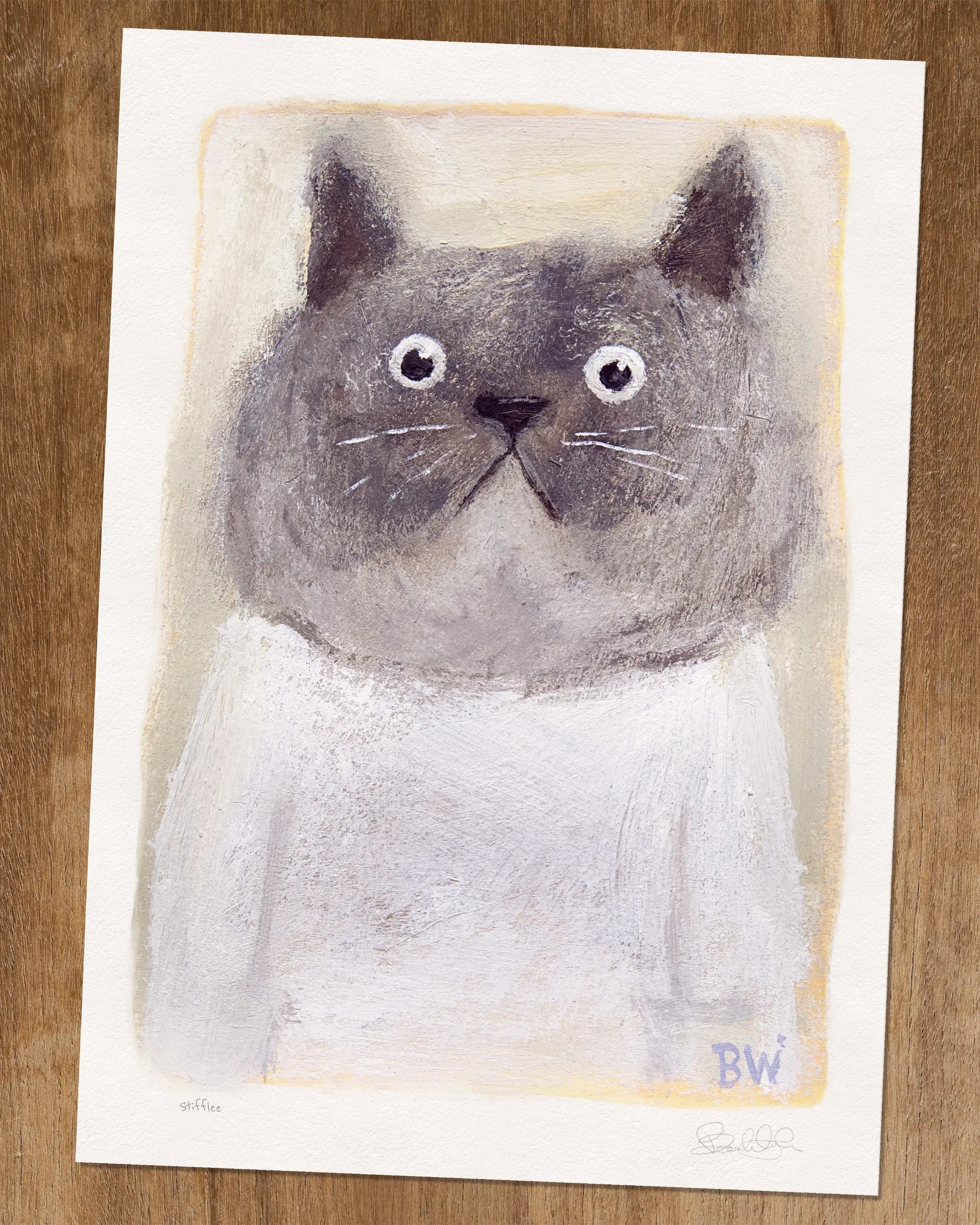 Stifflee - Art Print