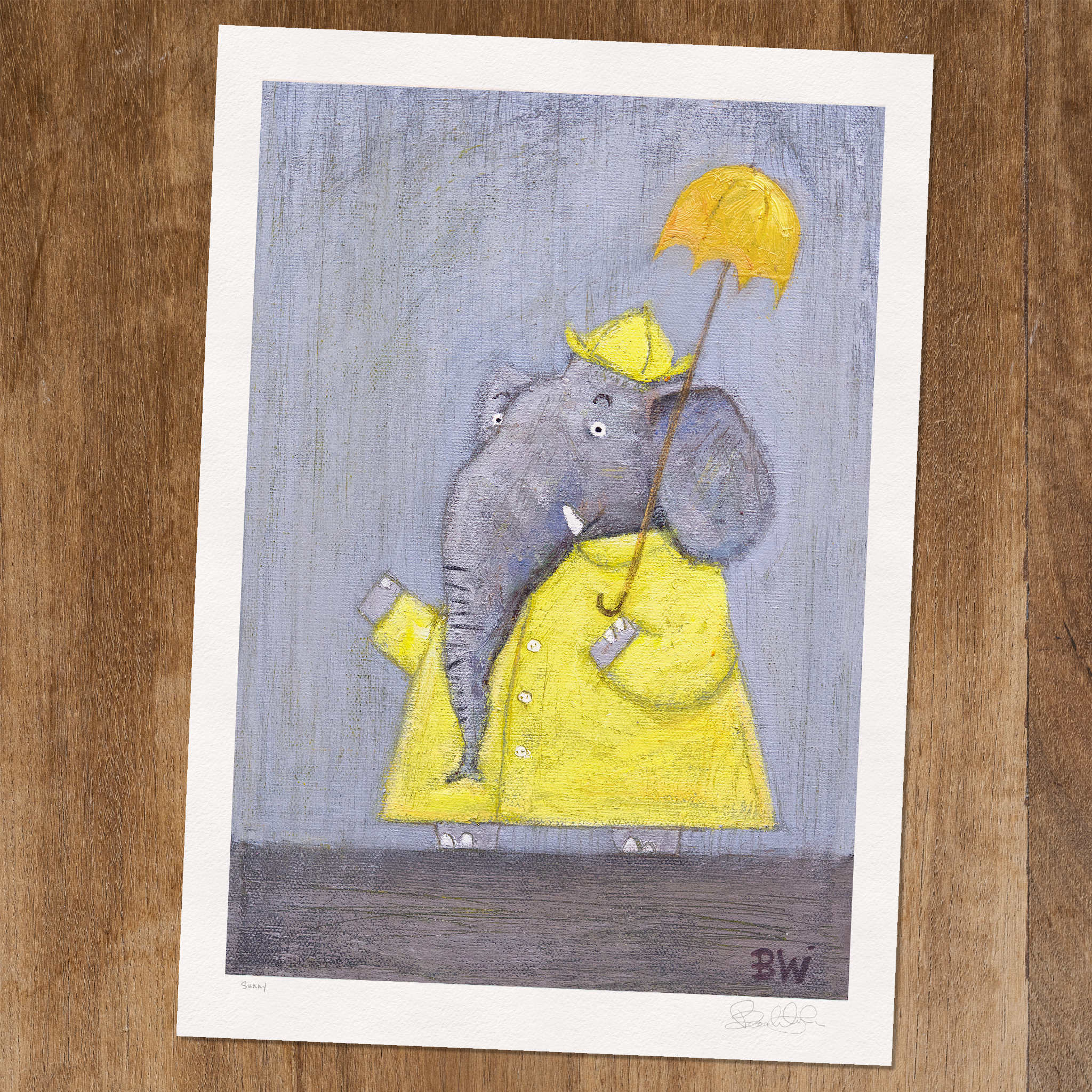 Sunny - Art Print Wholesale
