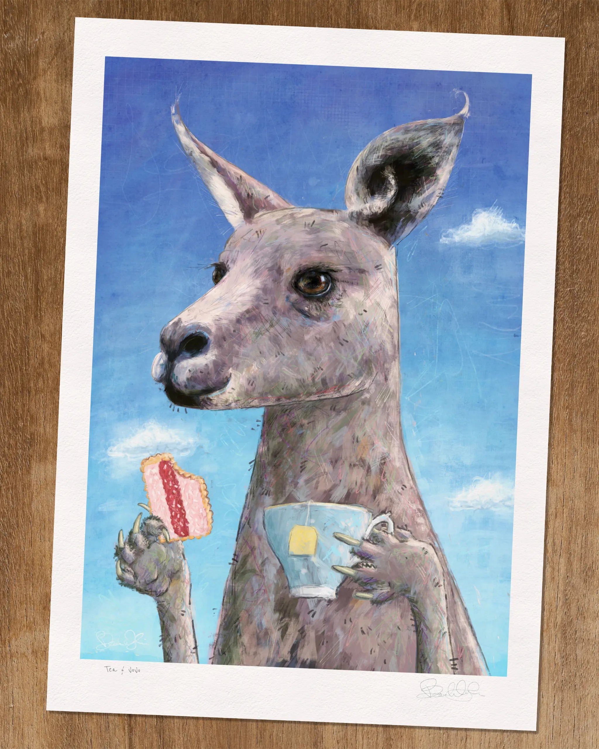 Tea & VoVo - Art Print