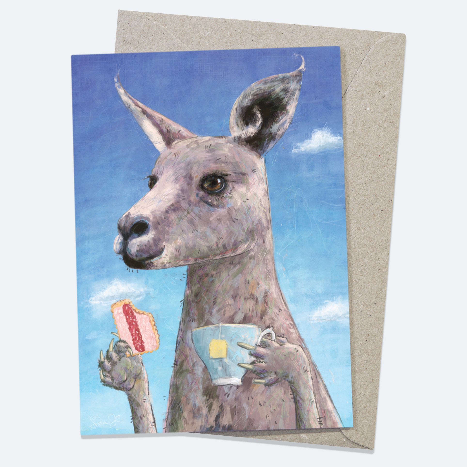 Tea & VoVo - Greeting Card