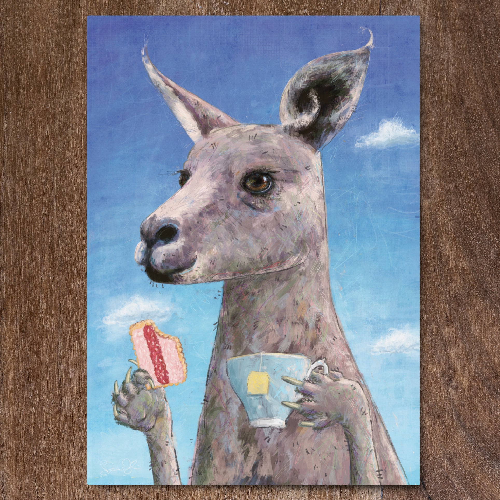 Tea & VoVo - Greeting Card
