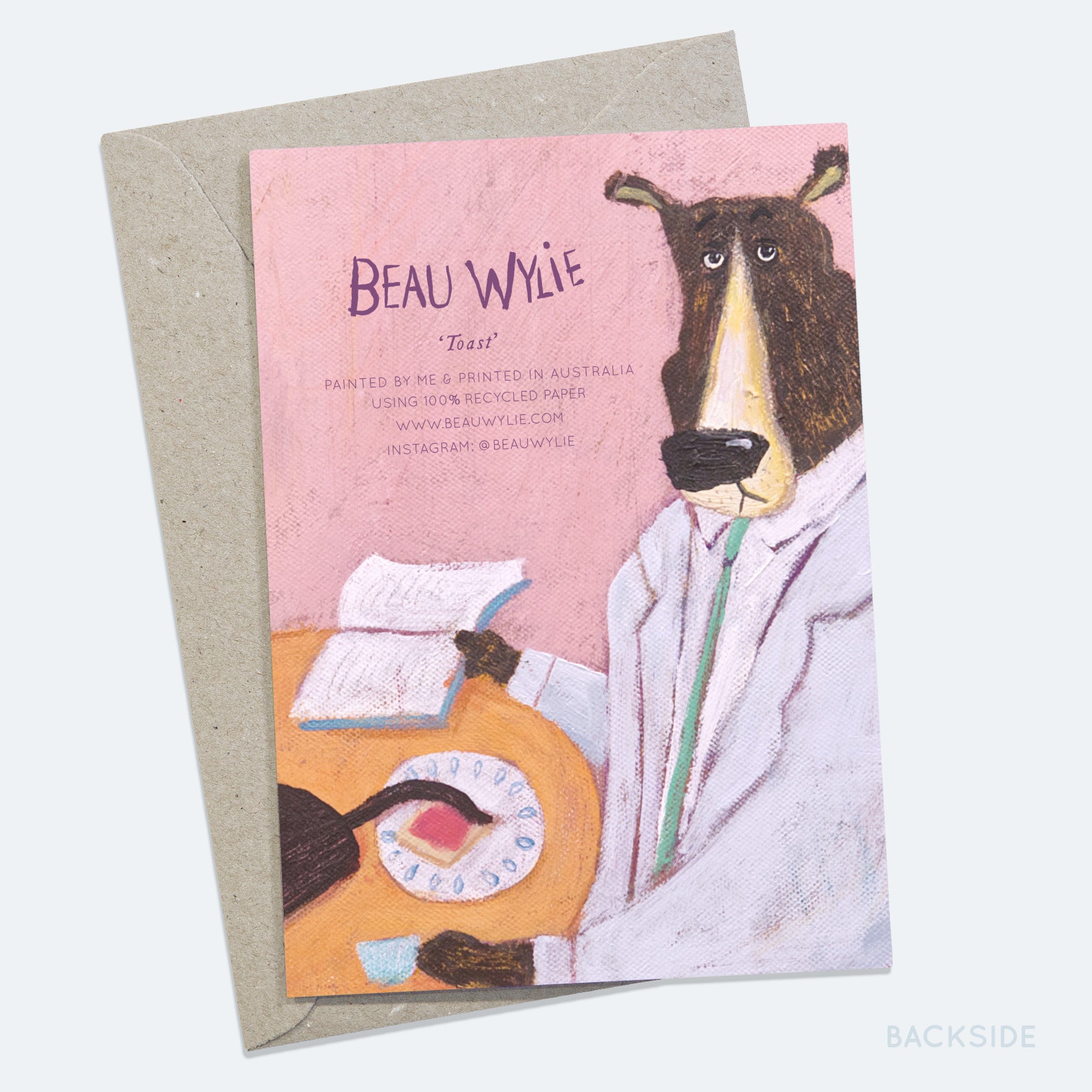 Toast - Greeting Card