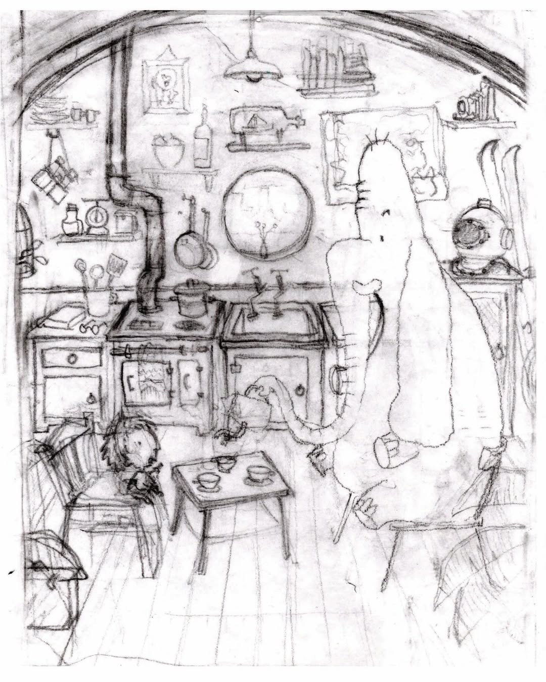 To Greenland! - signed with hand drawn illustration