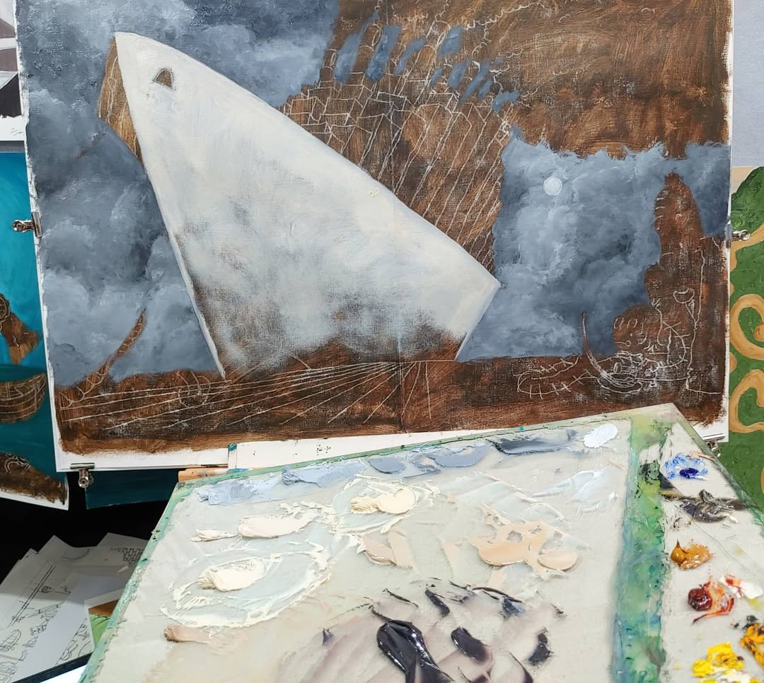 To Greenland! - signed with hand drawn illustration