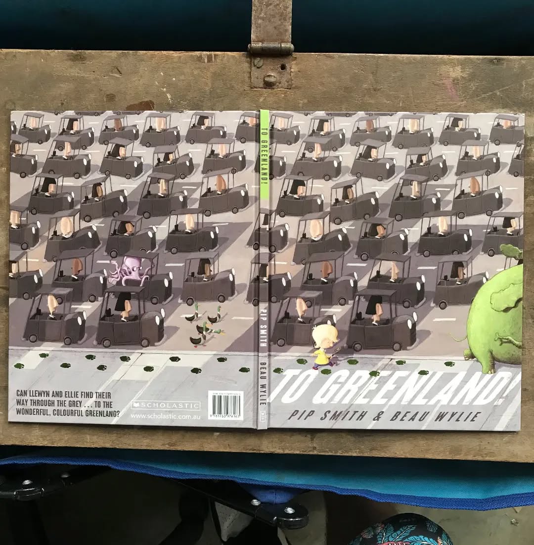 To Greenland! - signed with hand drawn illustration