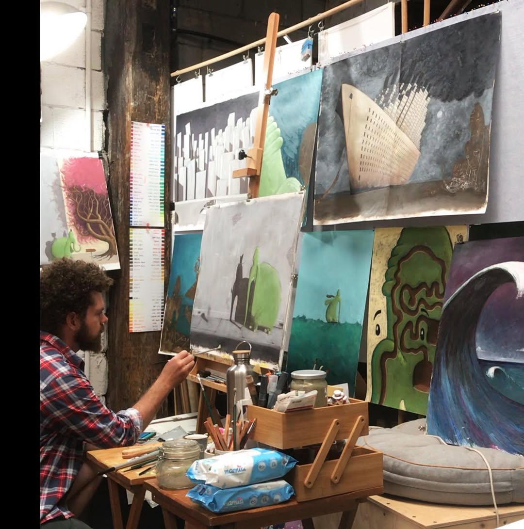 To Greenland! - signed with hand drawn illustration