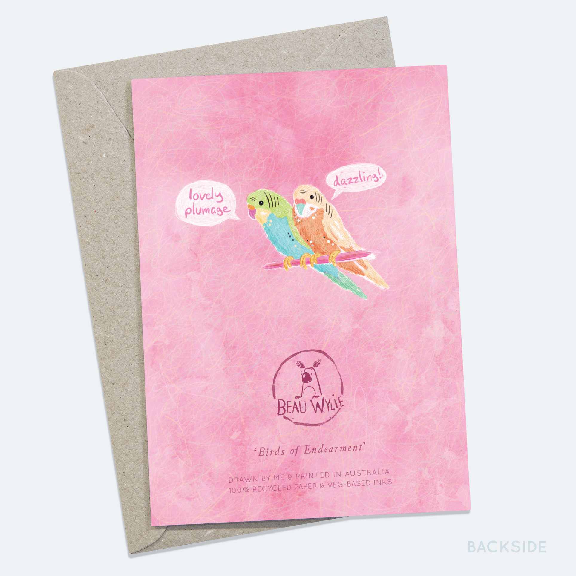 Birds of Endearment - Greeting Card
