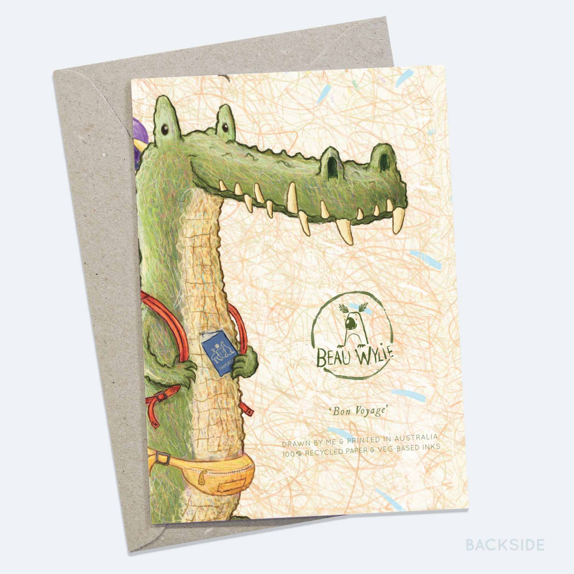 Bon Voyage - Greeting Card