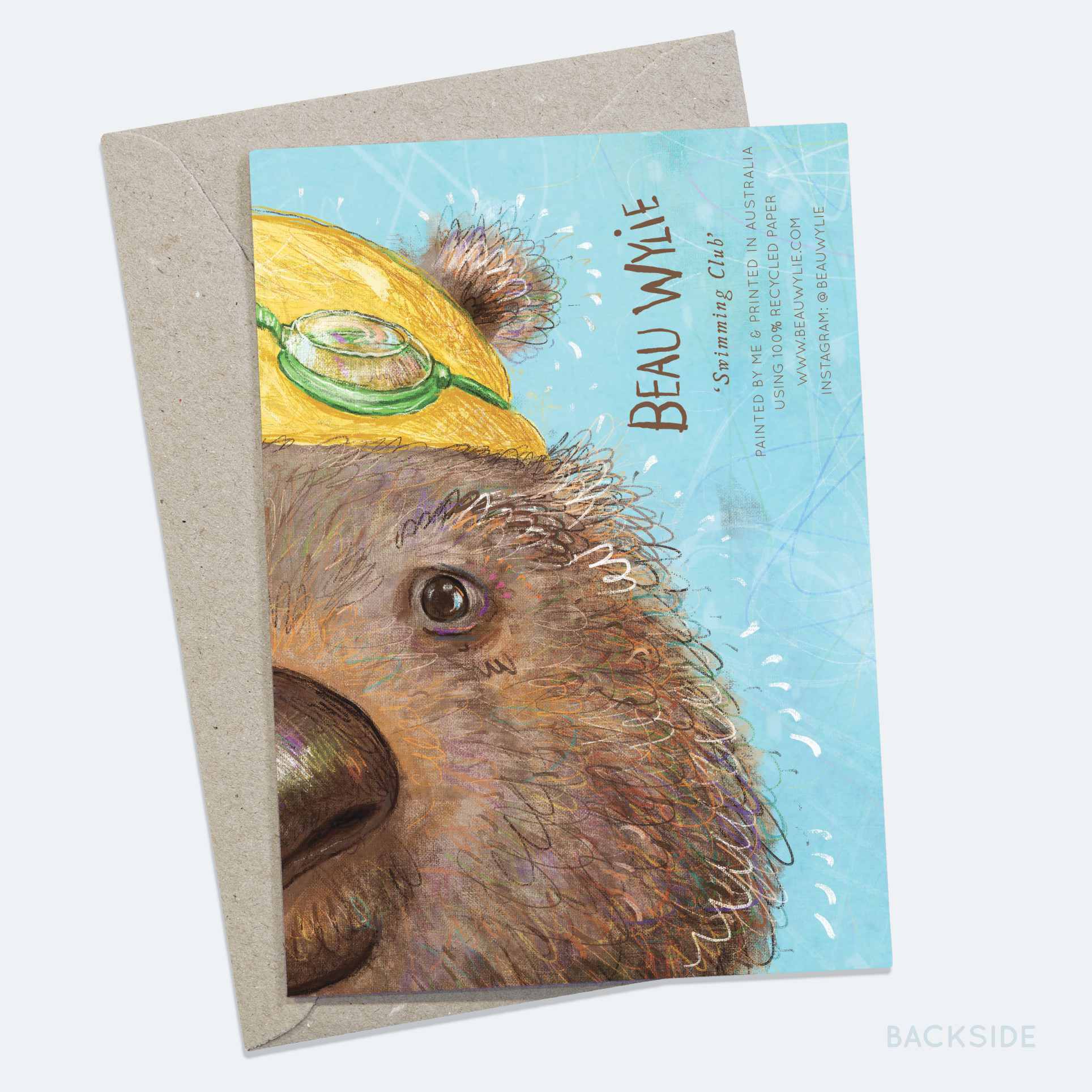 Swimming Club - Greeting Card
