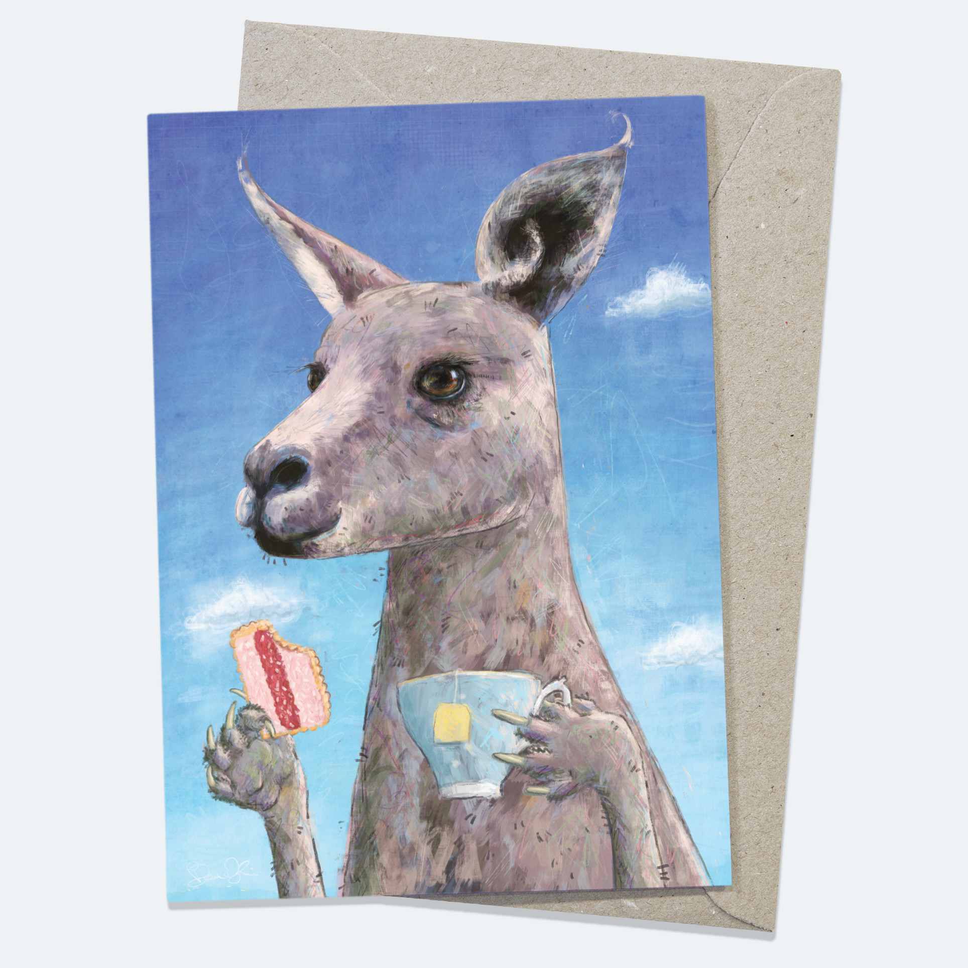 Tea & VoVo - Greeting Card