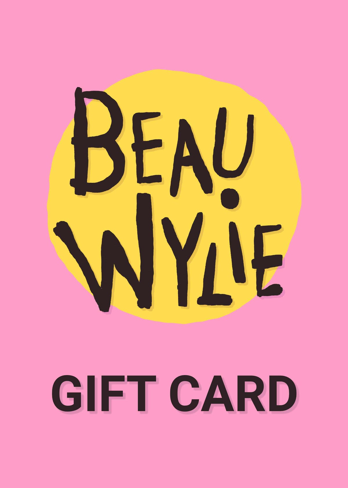 Beau Wylie Art Gift Card