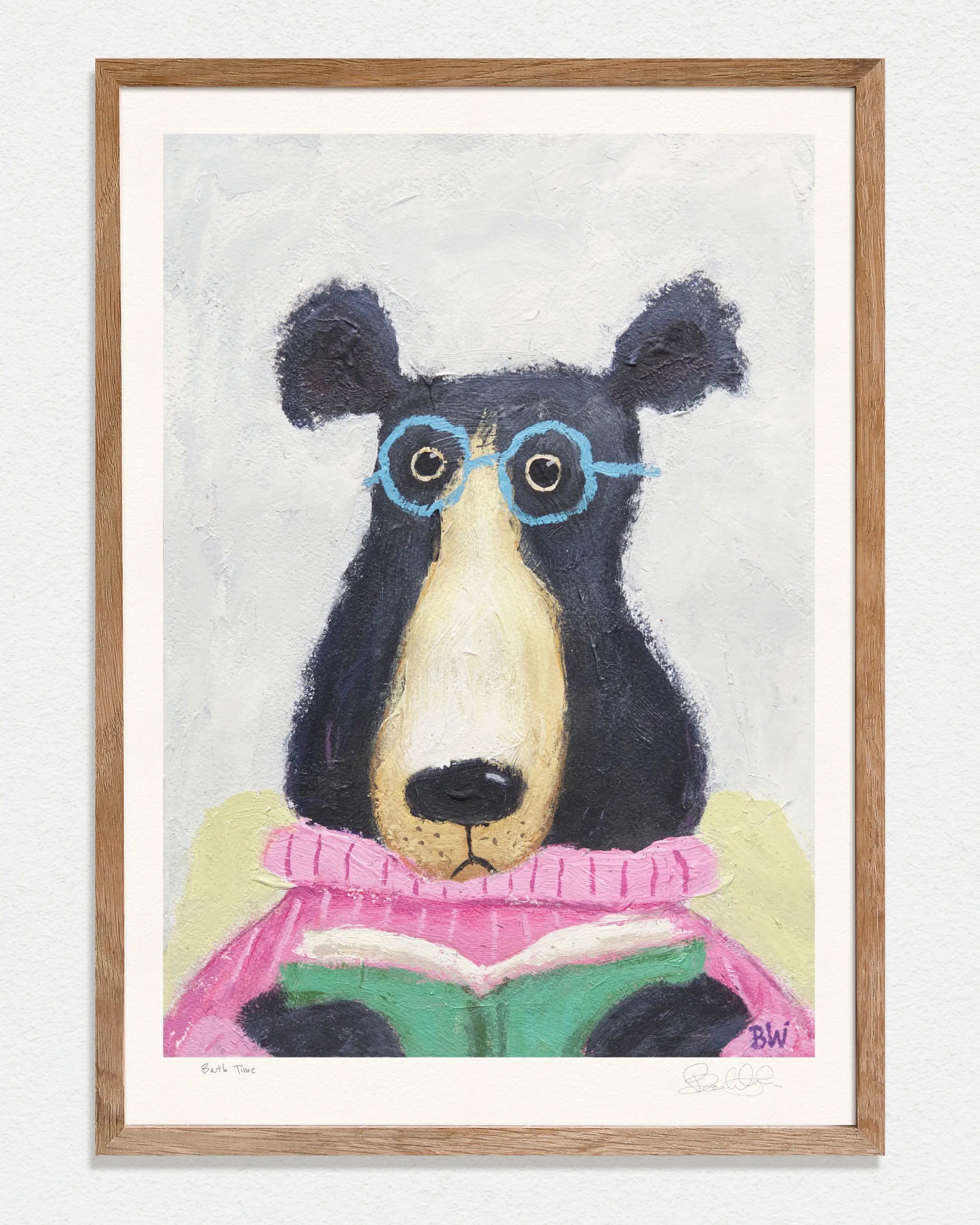 Bear Interrupted - Art Print