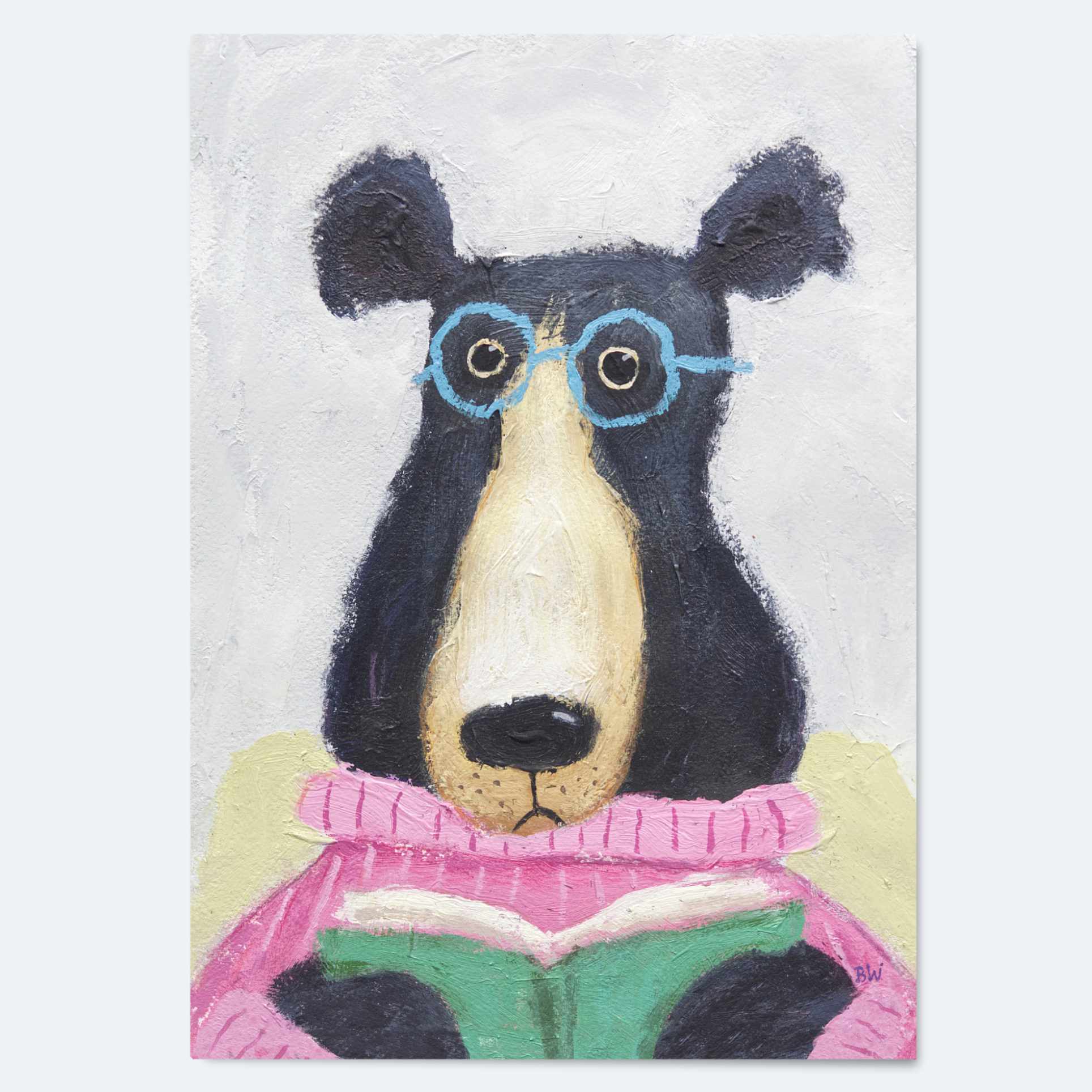 Bear Interrupted - Greeting Card Wholesale
