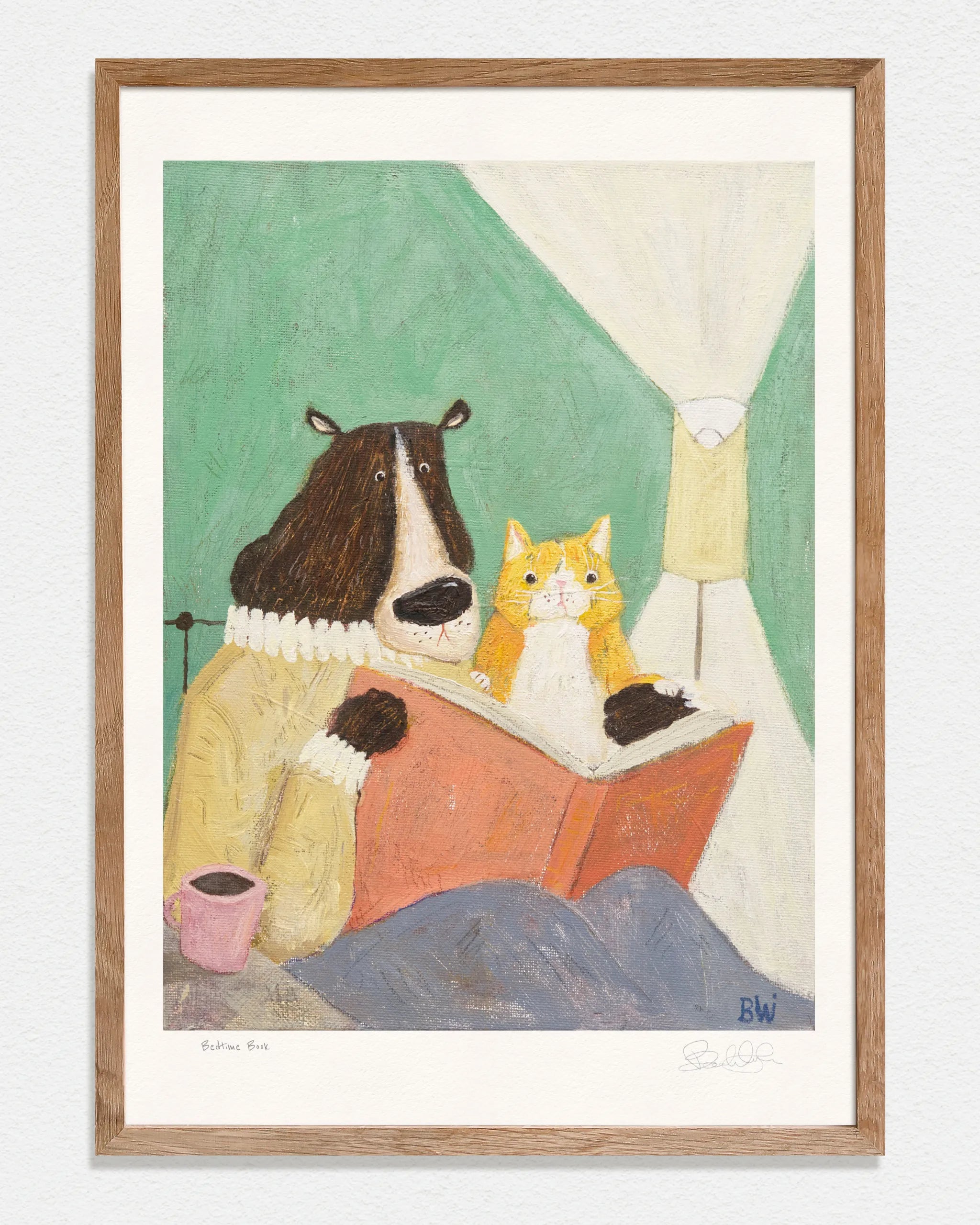 Bedtime Book - Art Print