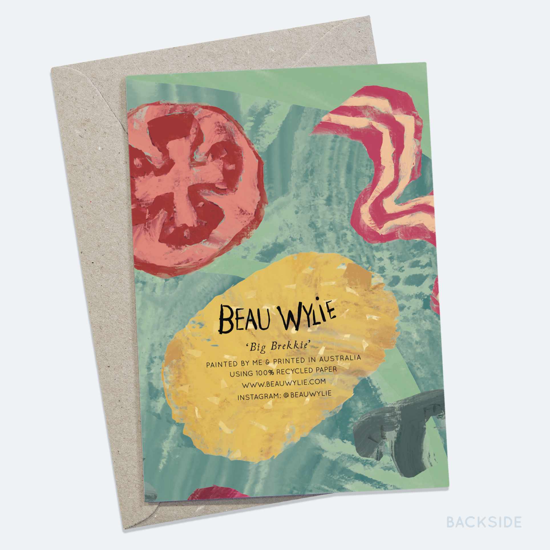 Big Brekkie - Greeting Card